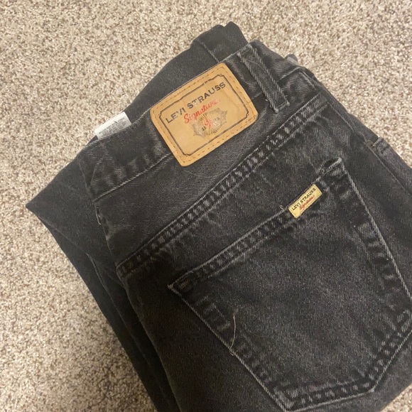 Levi’s Strauss vintage black relaxed jeans. Size 34/30 - Picture 5 of 9